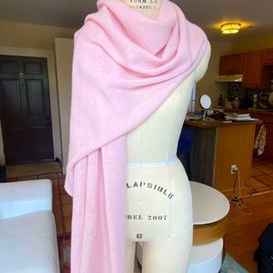 A cashmere wrap, worn only a few times.